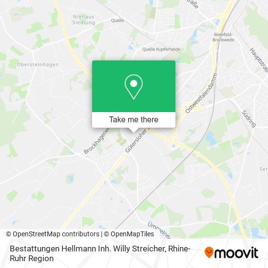 Bestattungen Hellmann Inh. Willy Streicher map