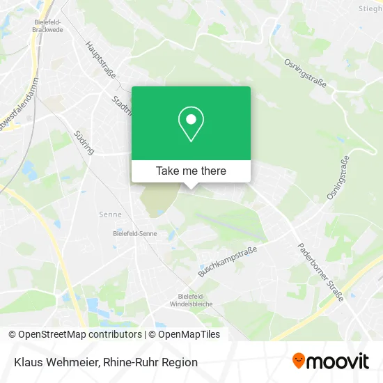 Карта Klaus Wehmeier