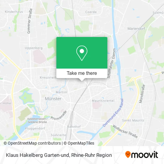 Klaus Hakelberg Garten-und map