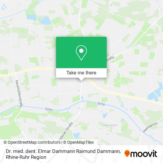 Dr. med. dent. Elmar Dammann Raimund Dammann map