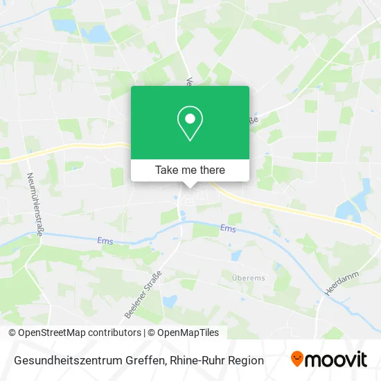 Карта Gesundheitszentrum Greffen
