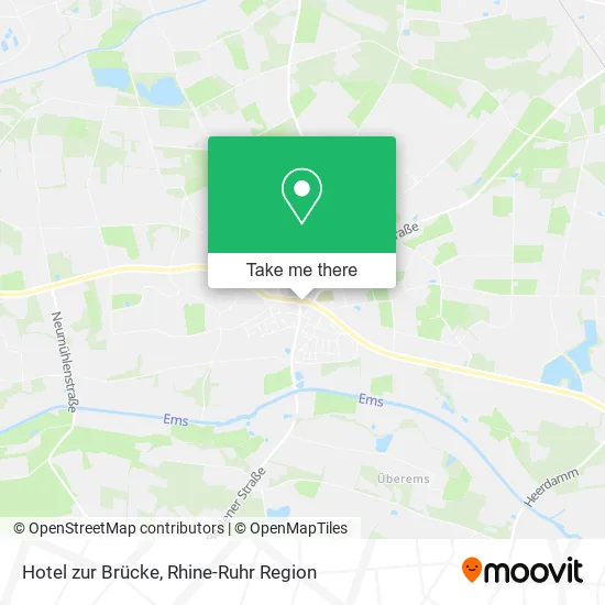 Карта Hotel zur Brücke