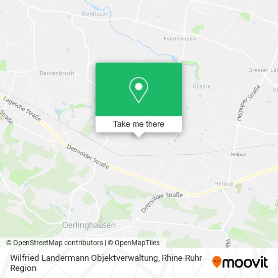 Wilfried Landermann Objektverwaltung map