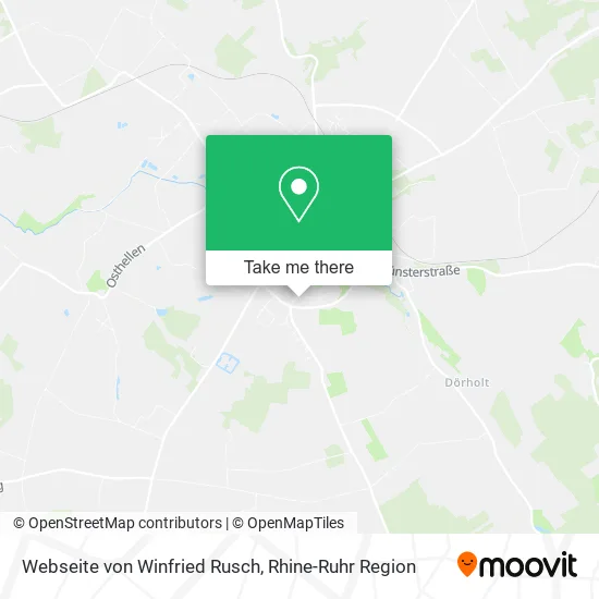 Карта Webseite von Winfried Rusch