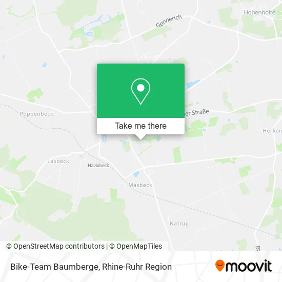 Карта Bike-Team Baumberge