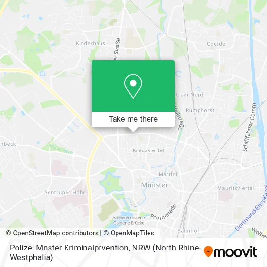 Polizei Mnster Kriminalprvention map