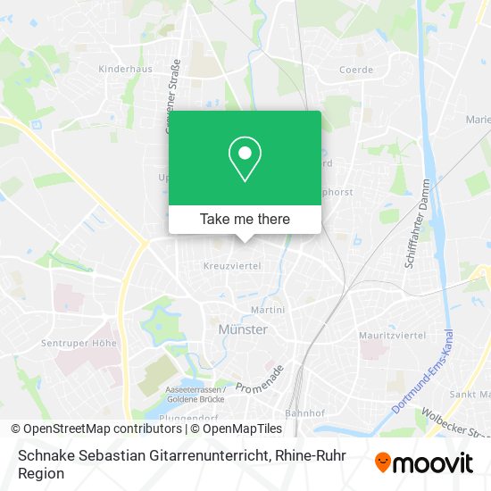 Schnake Sebastian Gitarrenunterricht map