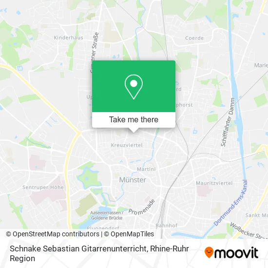 Schnake Sebastian Gitarrenunterricht map