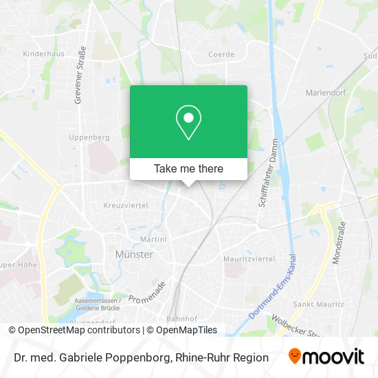 Карта Dr. med. Gabriele Poppenborg