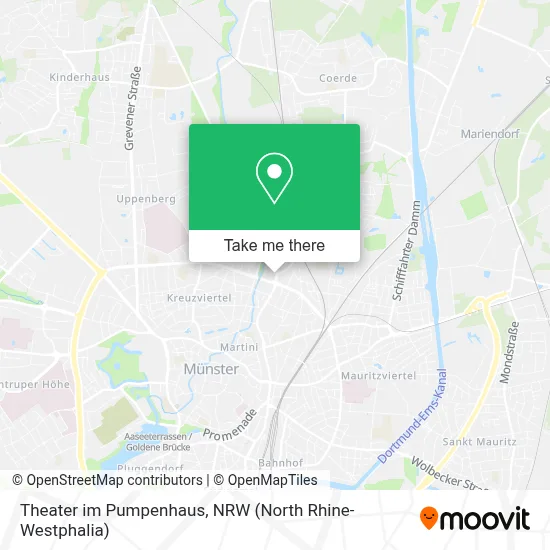 Theater im Pumpenhaus map