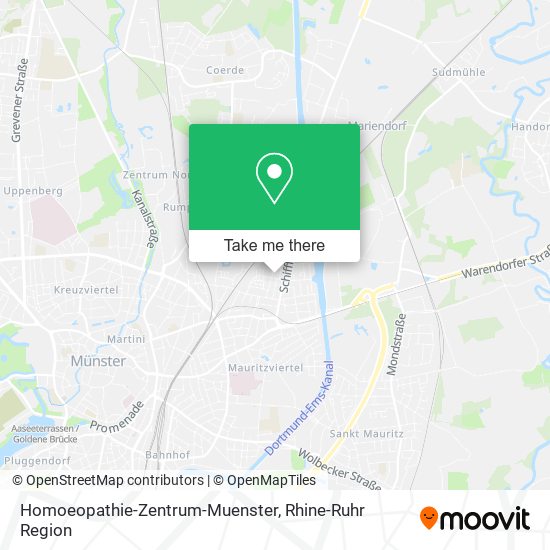 Homoeopathie-Zentrum-Muenster map