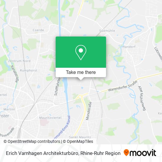 Erich Varnhagen Architekturbüro map