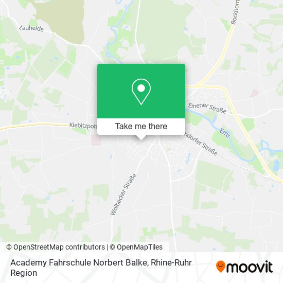 Academy Fahrschule Norbert Balke map