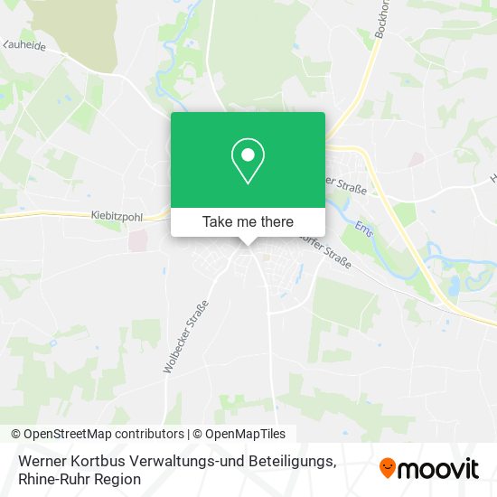 Werner Kortbus Verwaltungs-und Beteiligungs map