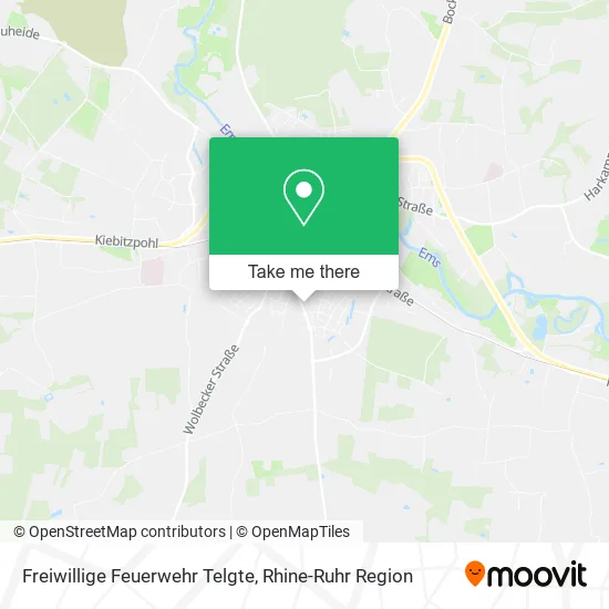 Карта Freiwillige Feuerwehr Telgte