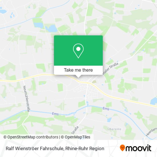 Ralf Wienströer Fahrschule map