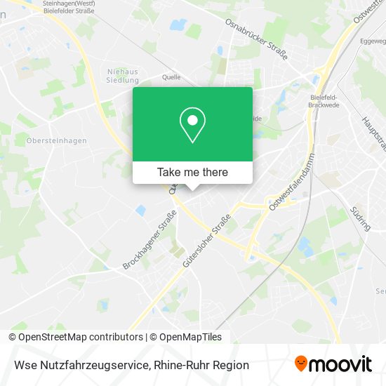Wse Nutzfahrzeugservice map