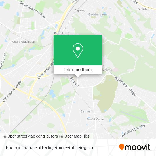 Friseur Diana Sütterlin map