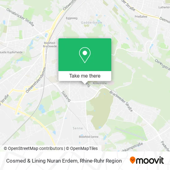 Карта Cosmed & Lining Nuran Erdem