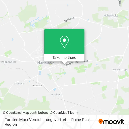 Карта Torsten Marx Versicherungsvertreter