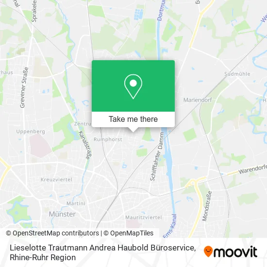 Карта Lieselotte Trautmann Andrea Haubold Büroservice