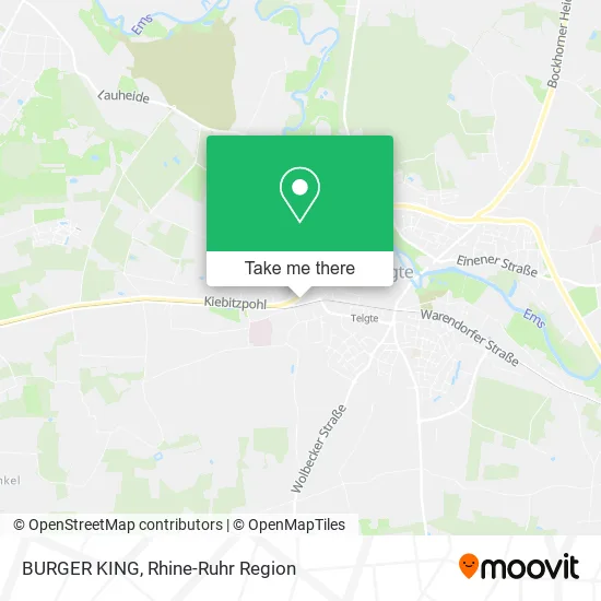 Карта BURGER KING