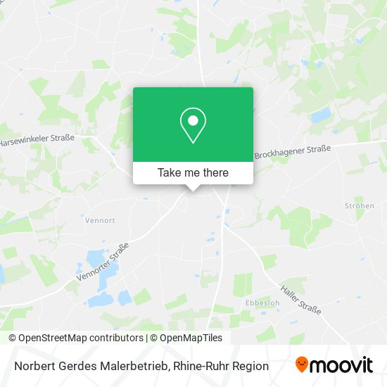 Norbert Gerdes Malerbetrieb map