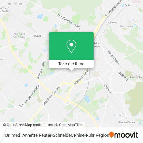 Dr. med. Annette Reuter-Schneider map