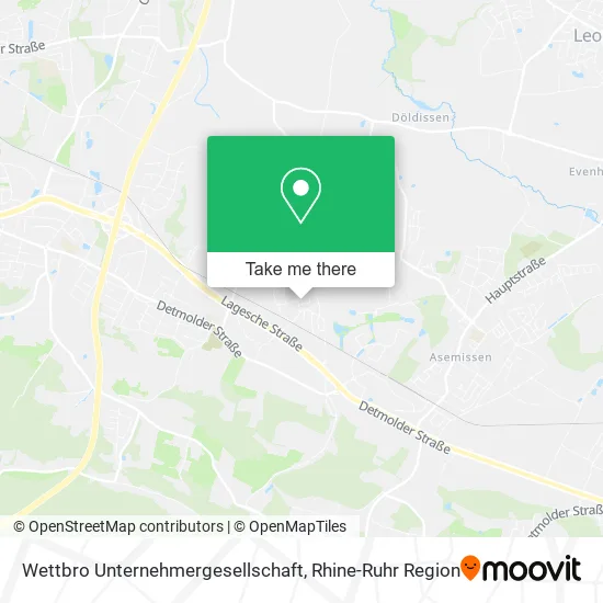 Карта Wettbro Unternehmergesellschaft