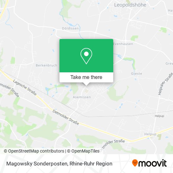 Magowsky Sonderposten map
