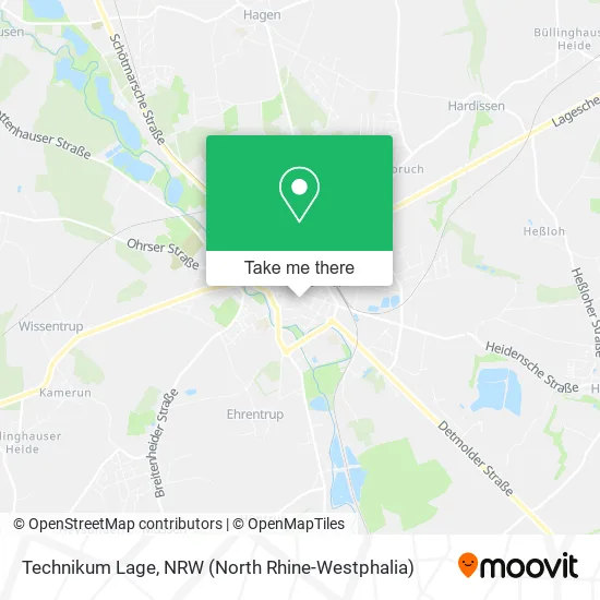 Карта Technikum Lage
