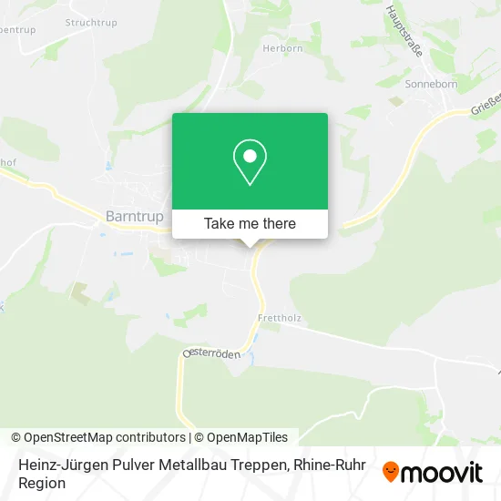 Карта Heinz-Jürgen Pulver Metallbau Treppen