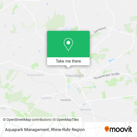 Карта Aquapark Management