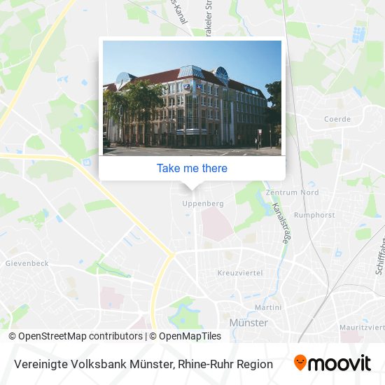 Vereinigte Volksbank Münster map