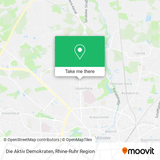 Карта Die Aktiv Demokraten