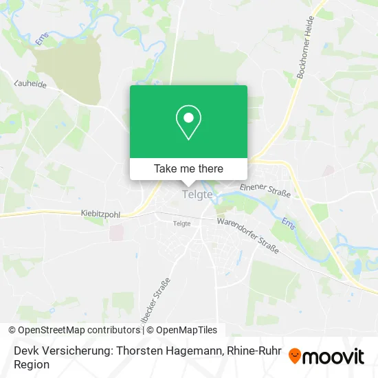 Карта Devk Versicherung: Thorsten Hagemann