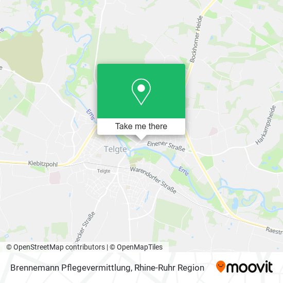 Brennemann Pflegevermittlung map