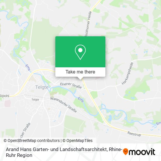 Arand Hans Garten- und Landschaftsarchitekt map