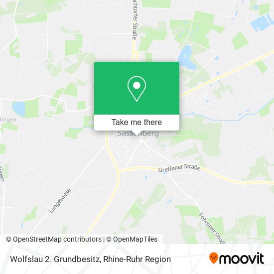 Wolfslau 2. Grundbesitz map