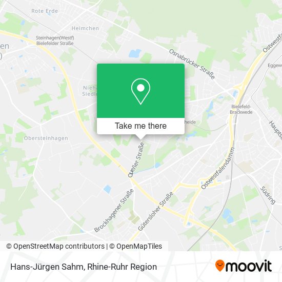 Hans-Jürgen Sahm map