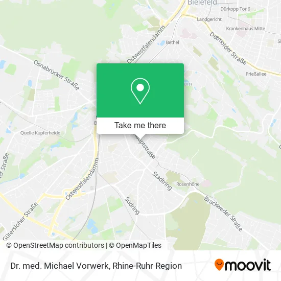 Карта Dr. med. Michael Vorwerk