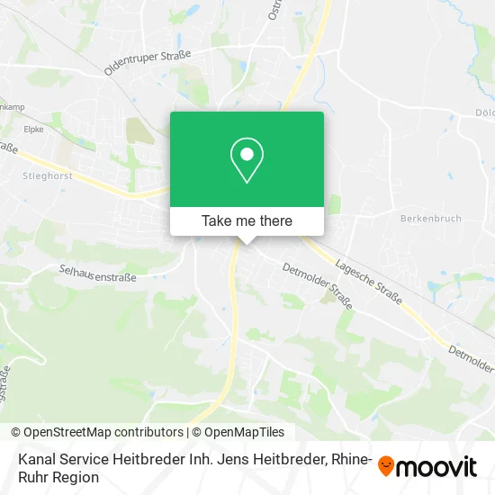 Карта Kanal Service Heitbreder Inh. Jens Heitbreder