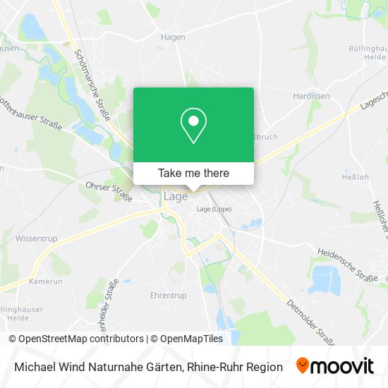 Michael Wind Naturnahe Gärten map