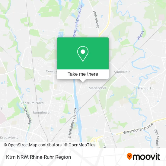 Карта Ktm NRW