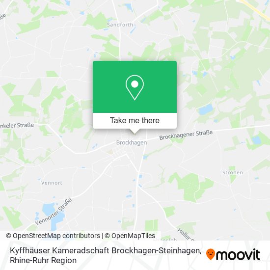 Kyffhäuser Kameradschaft Brockhagen-Steinhagen map