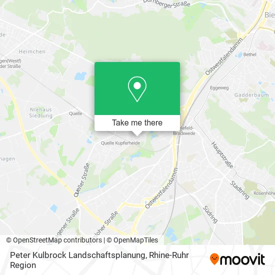 Карта Peter Kulbrock Landschaftsplanung