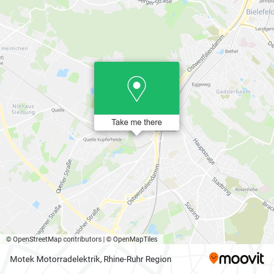 Карта Motek Motorradelektrik