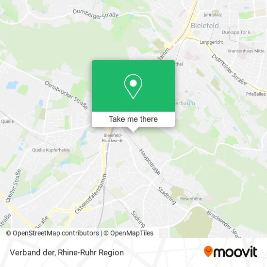 Карта Verband der