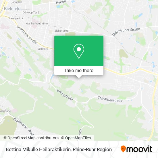 Bettina Mikulle Heilpraktikerin map