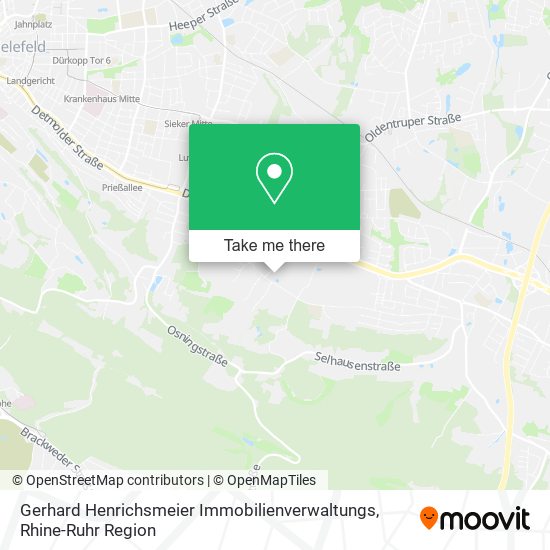 Gerhard Henrichsmeier Immobilienverwaltungs map